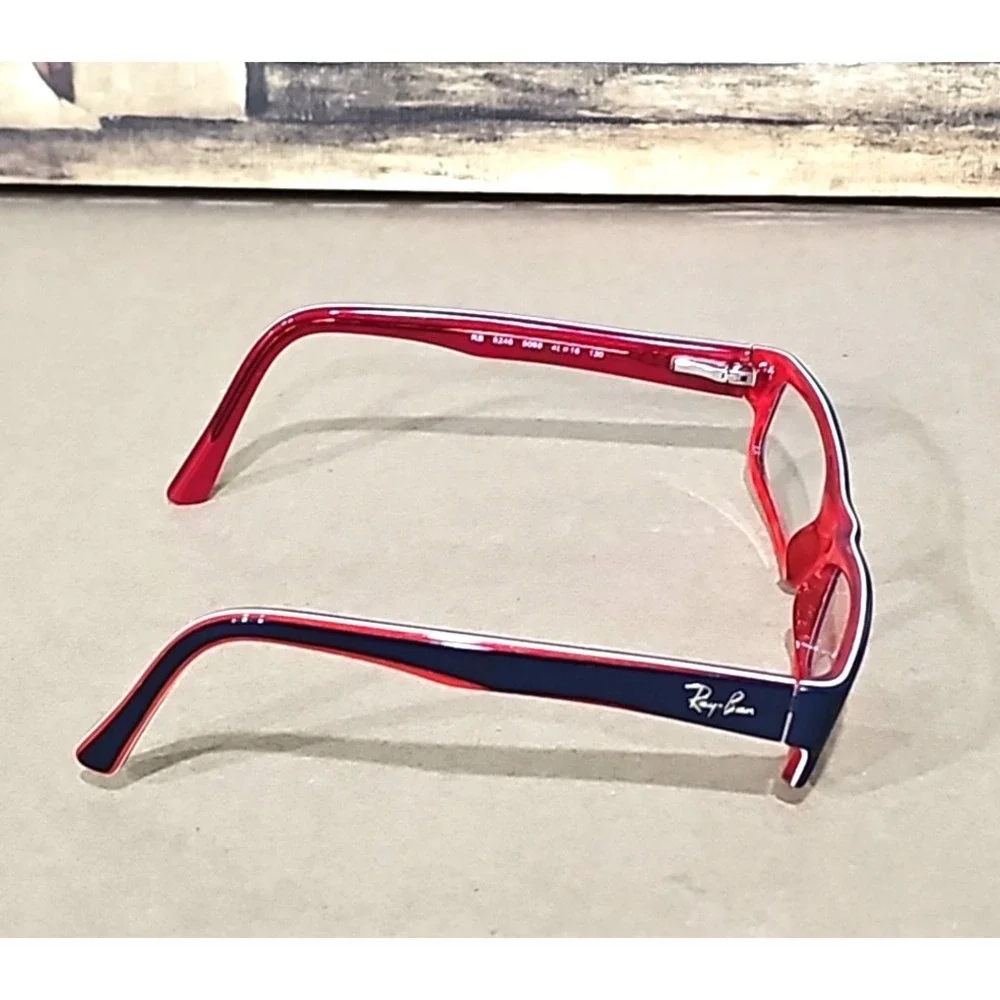 Ray Ban RB5246 5088 Kids Small Blue Red Eyeglasses Frame‎ 48-16 130 Frames Only